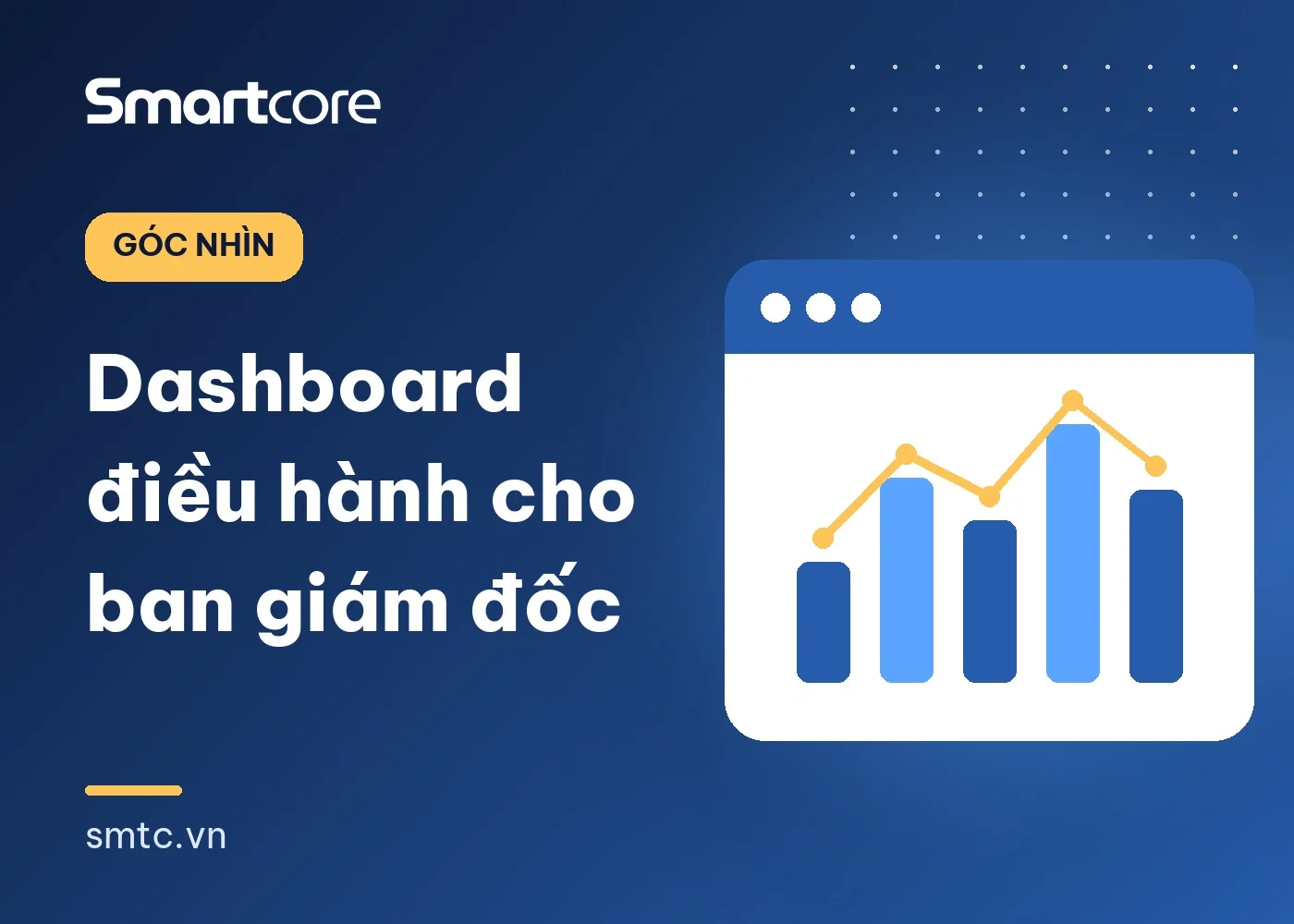 Dashboard điều hành doanh nghiệp theo thời gian thực
