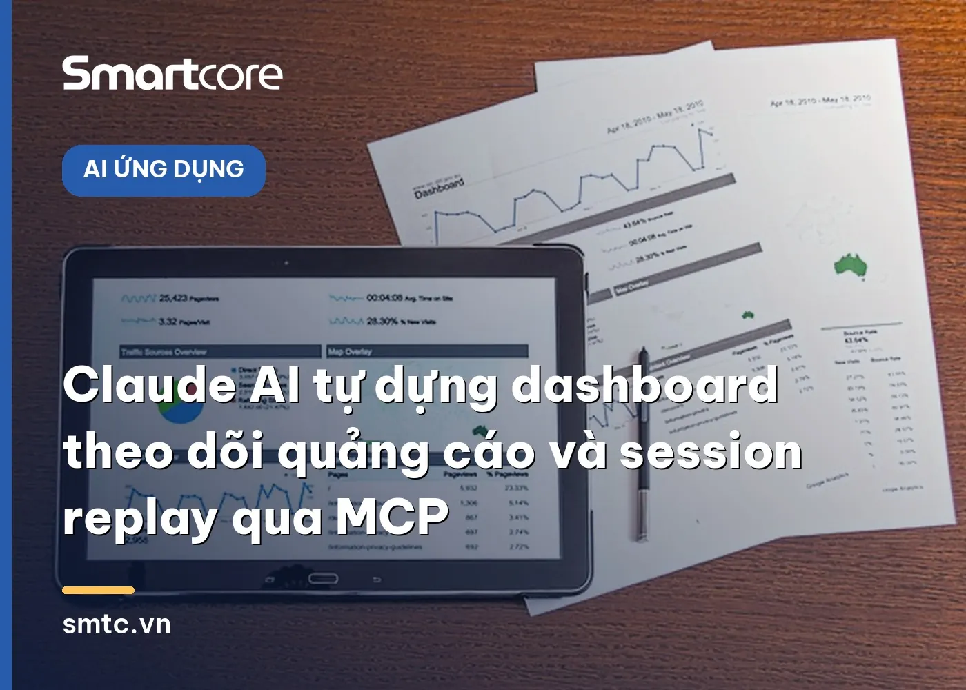 Claude AI tự dựng dashboard theo dõi quảng cáo và session replay qua cơ chế MCP