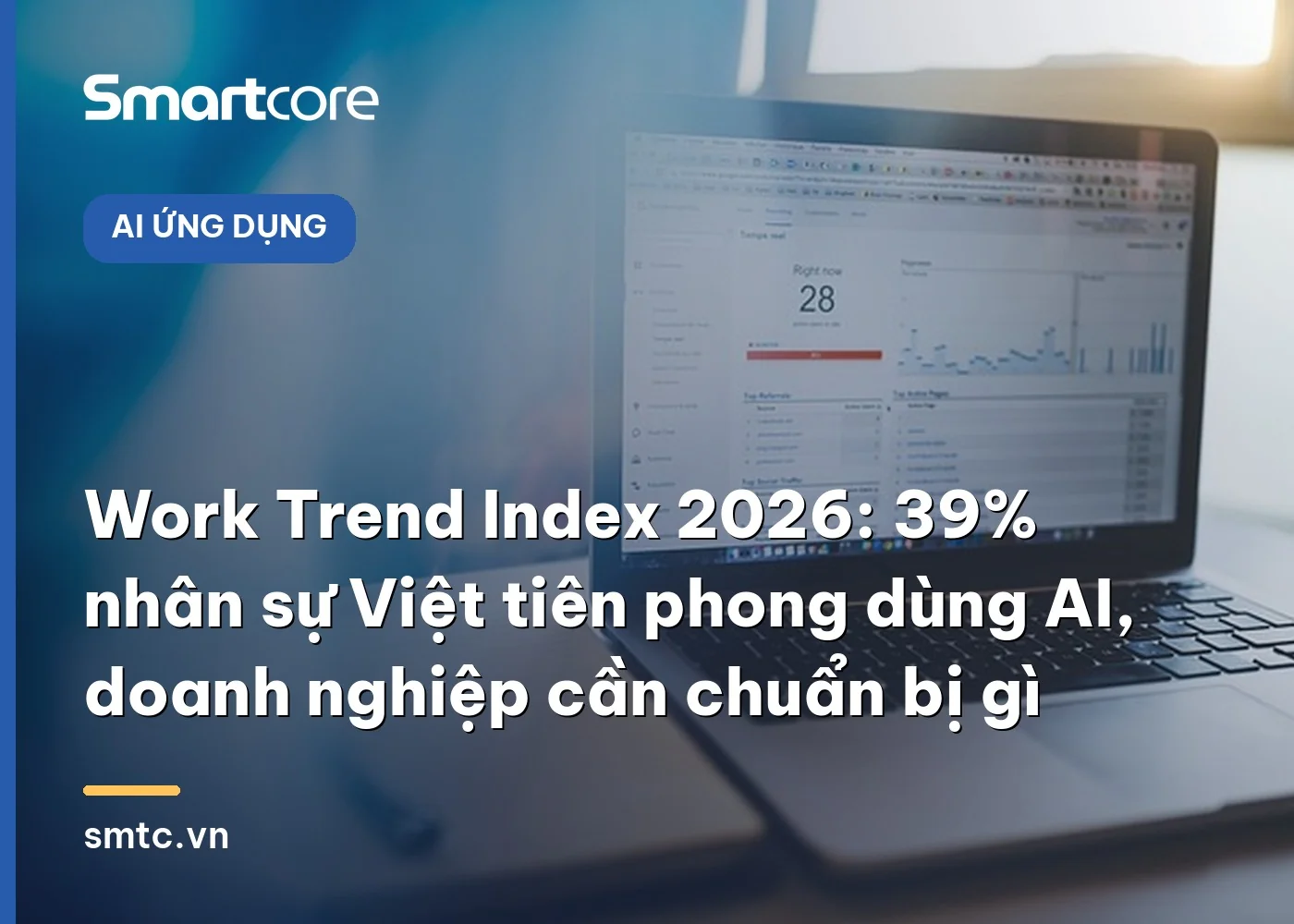 Work Trend Index 2026: 39% nhân sự Việt tiên phong dùng AI, doanh nghiệp cần chuẩn bị gì